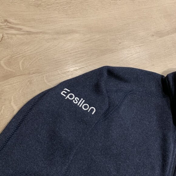 Patagonia Better Sweater Jacket Women's Medium Full Zip Navy Fleece Company Logo - Picture 3 of 8